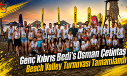 Genç Kıbrıs Bedi’s Osman Çetintaş Beach Volley Turnuvası Tamamlandı