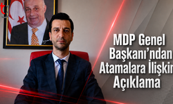 MDP Genel Başkanı Buray Büsküvütçü'den Atamalara İlişkin Açıklama