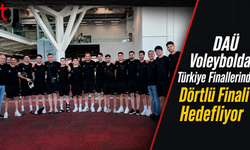 DAÜ Voleybolda Türkiye Finallerinde Dörtlü Finali Hedefliyor