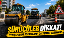 Sürücüler Dikkat! Yenişehir’de Asfaltlama Çalışması Başlıyor
