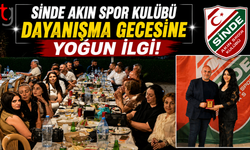 Sinde Akın Spor Kulübü Dayanışma Gecesine Yoğun İlgi