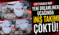 Lufthansa'nın Yeni Dreamlıner Uçağında İniş Takımı Çöktü