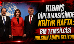 Kıbrıs Diplomasisinde Kritik Hafta: BM Temsilcisi Holguin Adaya Geliyor!
