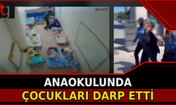 Anaokulunda Çocukları Darp Etti
