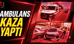 AMBULANS KAZA YAPTI