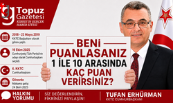 Halkın Yorumu: Tufan Erhürman’a Kaç Puan Verirsiniz?