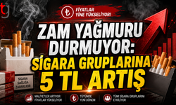 Zam Yağmuru Durmuyor: Sigara Gruplarına 5 TL Artış