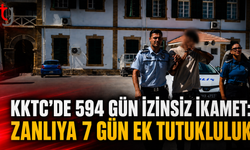 KKTC’de 594 Gün İzinsiz İkamet: Zanlıya 7 Gün Ek Tutukluluk