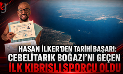 Hasan İlker’den Tarihi Başarı: Cebelitarık Boğazı’nı Geçen İlk Kıbrıslı Sporcu Oldu