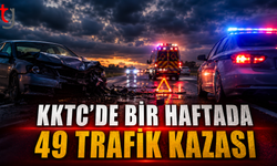 KKTC’de Bir Haftada 49 Trafik Kazası: 18 Kişi Yaralandı