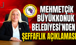 Mehmetçik Büyükkonuk Belediyesi'nden Şeffaflık Açıklaması