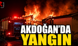 Akdoğan’da Çöplükte Başlayan Yangın Araziye Sıçradı