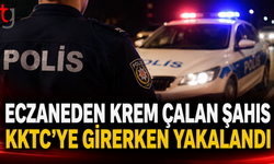 Gazimağusa’da Eczaneden Krem Hırsızlığı