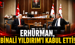 Erhürman, Binali Yıldırım’ı Kabul Etti