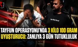 Tayfun Operasyonu’nda 3 Kilo 100 Gram Uy*şturucu