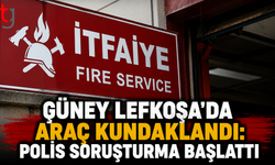 Güney Lefkoşa’da Araç Kundaklandı: Polis Soruşturma Başlattı