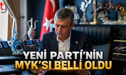 Yeni Parti’nin MYK’sı Belli Oldu