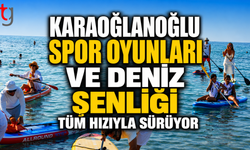 Karaoğlanoğlu Spor Oyunları ve Deniz Şenliği Tüm Hızıyla Sürüyor