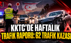 KKTC’de Bir Haftada 62 Trafik Kazası