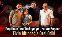 Geçitkale’den Türkiye’ye Uzanan Başarı: Elvin Altındağ’a Özel Ödül