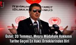Üstel: 20 Temmuz, Meşru Müdahale Hakkının Tarihe Geçen En Haklı Örneklerinden Biri