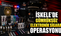 İskele’de Gümrüksüz Elektronik Sigara Operasyonu: 22 Yaşındaki Zanlı Tutuklandı