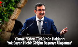 Yılmaz: “Kıbrıs Türkü’nün Haklarını Yok Sayan Hiçbir Girişim Başarıya Ulaşamaz”