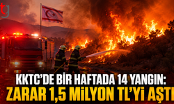 KKTC’DE BİR HAFTADA 14 YANGIN: ZARAR 1,5 MİLYON TL’Yİ AŞTI