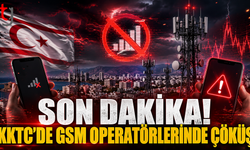 SON DAKİKA: KKTC’DE GSM ŞEBEKELERİ ÇÖKTÜ, İLETİŞİM DURMA NOKTASINA GELDİ!