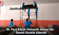 Dr. Fazıl Küçük Cimnastik Salonu’nda Önemli Eksiklik Giderildi