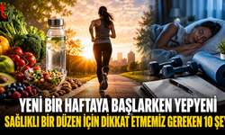 Yeni Haftaya Sağlıklı Başlangıç: Yepyeni Bir Düzen İçin Dikkat Edilmesi Gereken 10 Şey