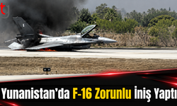 Yunanistan’da F-16 Zorunlu İniş Yaptı