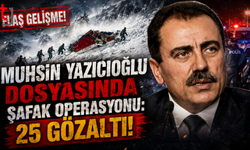 Muhsin Yazıcıoğlu Dosyasında Şafak Operasyonu: 25 Gözaltı!