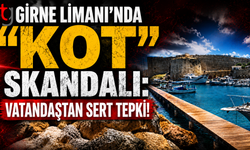 Girne Limanında "Kot" Skandalı: Vatandaştan Sert Tepki