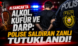 Alsancak'ta Alkol, Küfür ve Darp: Polise Saldıran Zanlı Tutuklandı!