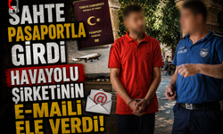 Sahte Pasaportla Girdi, Havayolu Şirketinin E-maili Ele Verdi!