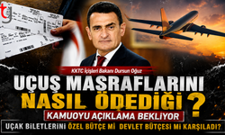 İçişleri Bakanı Dursun Oğuz’un Uçak Bileti Giderleri Gündemde: "Bütçeden mi Ödendi?"