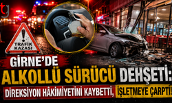 Girne’de Alkollü Sürücü Dehşeti: Direksiyon Hâkimiyetini Kaybetti, İşletmeye Çarptı!
