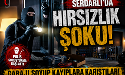 Serdarlı’da Hırsızlık Şoku: Garajı Soyup Kayıplara Karıştılar!
