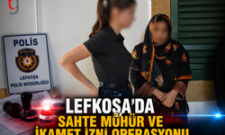Lefkoşa'da Sahte Mühür ve İkamet İzni Operasyonu