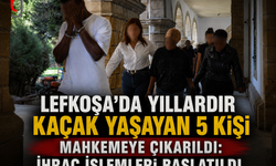 Lefkoşa'da Yıllardır Kaçak Yaşayan 5 Kişi Mahkemeye Çıkarıldı: İhraç İşlemleri Başlatıldı