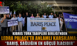 Kıbrıs Türk Tabipleri Birliği'nden Ledra Palace'ta Anlamlı Karşılama: "Barış, Sağlığın En Güçlü İlacıdır"
