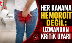 Her Kanama Hemoroit Değil: Uzmandan Kritik Uyarı