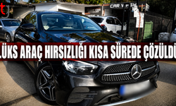 GİRNE’DE ÇALINAN LÜKS ARAÇ KISA SÜREDE BULUNDU