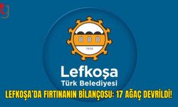 Lefkoşa’da Olumsuz Hava Hasara Yol Açtı