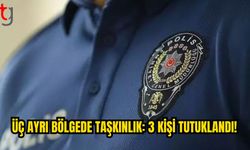 Girne, Gazimağusa ve Bafra’da 3 Kişi Tutuklandı