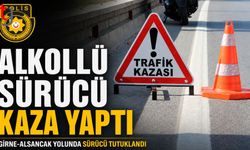 Karmi Çemberi’nde Kaza: Araç Kaldırıma Çıktı