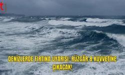 Meteoroloji’den Denizlerde Fırtına Uyarısı