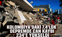 Kolombiya’daki 7,4’lük Depremde Can Kaybı 234’e Yükseldi