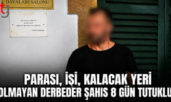 Parası, İşi, Kalacak Yeri Olmayan Derbeder Şahıs 8 Gün Tutuklu